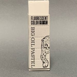 BIG OIL PASTEL<br>Fluorescent white