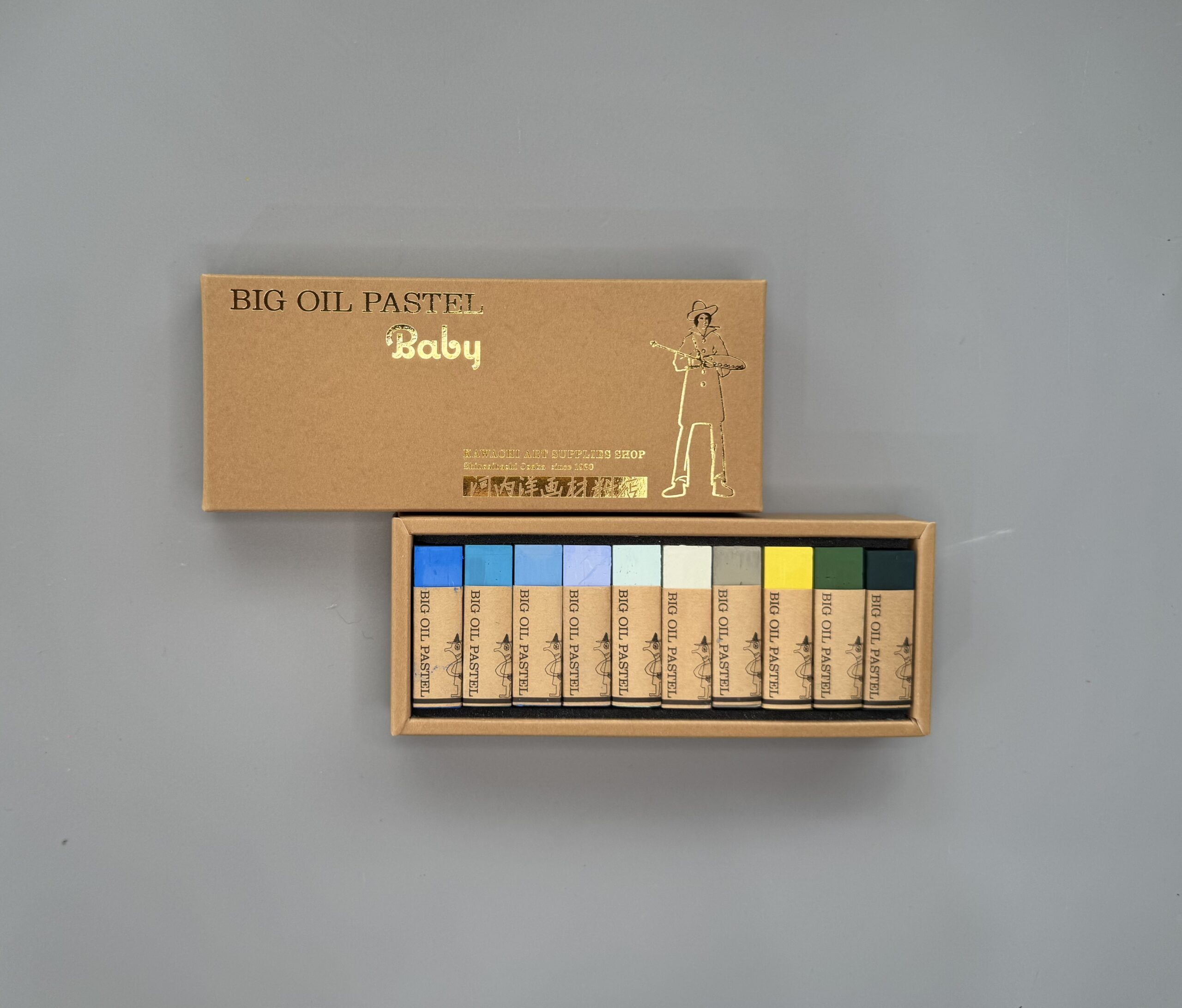 BIG OIL PASTEL Baby 10 colors limited set No.86 #At The Beach🏝️