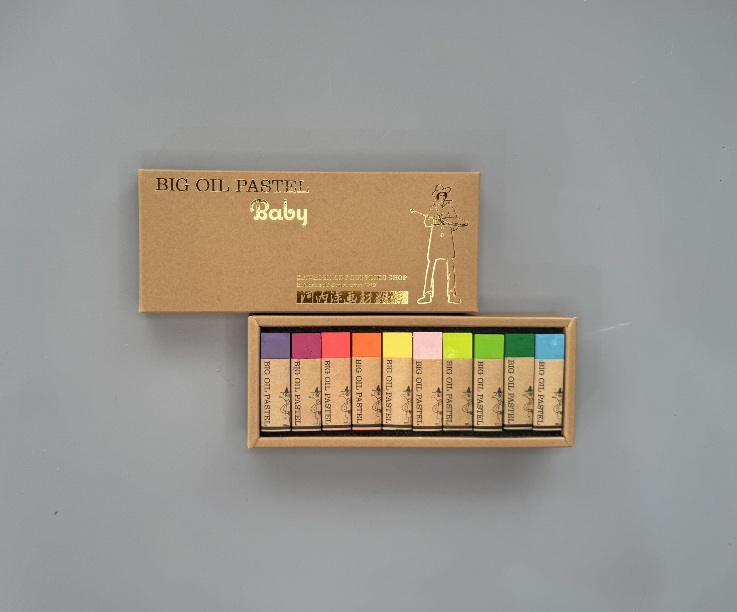 BIG OIL PASTEL Baby 10 colors limited set No.87 #The Paradise🌺