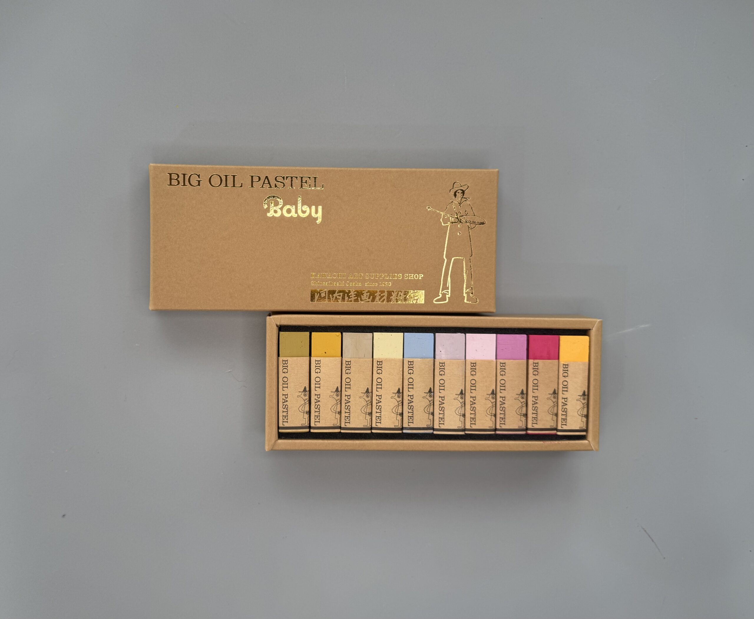 BIG OIL PASTEL Baby 10 colors limited set No.91 #Dried Flowers🌾