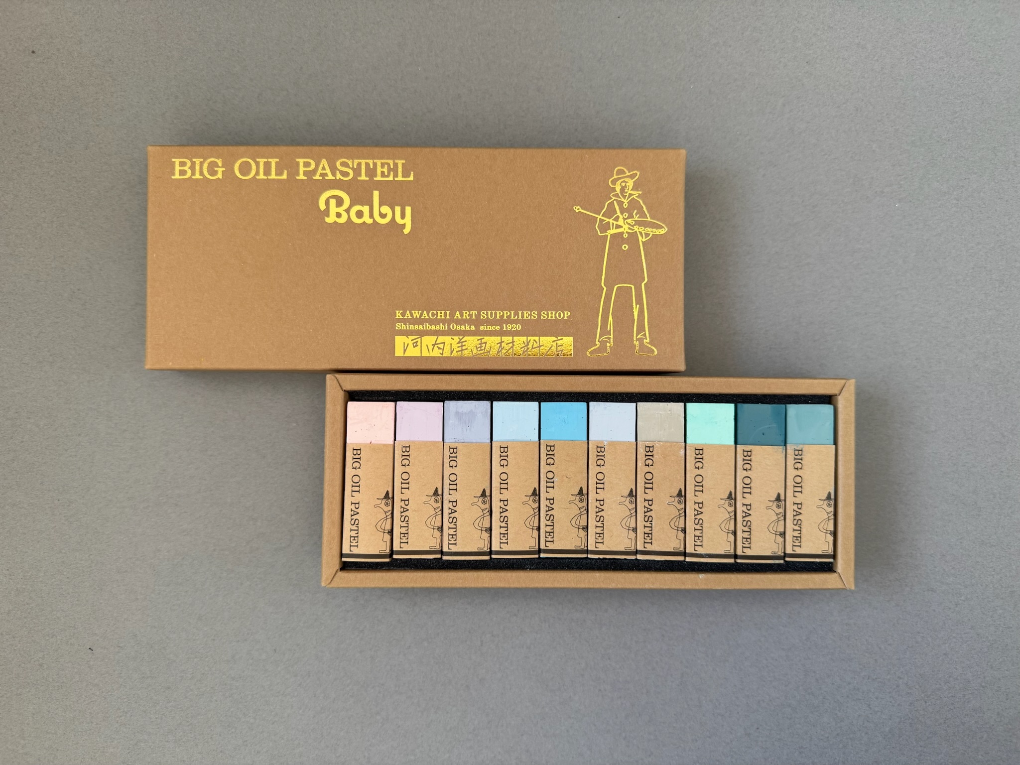BIG OIL PASTEL Baby 10 colors limited set No.92 #Christmas set 1🎄